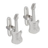 Sterling Silver Guitar Cufflinks