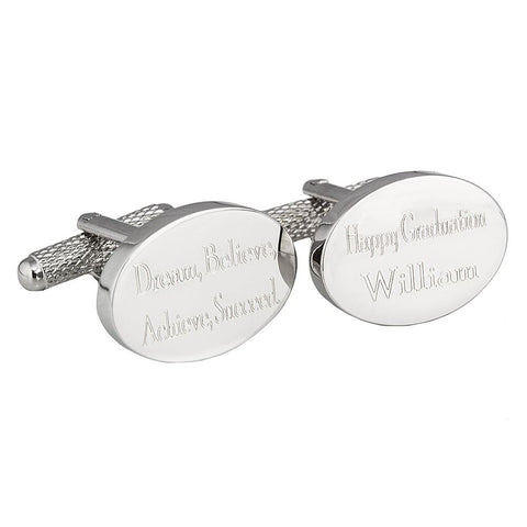 Graduation Cufflinks Engraved