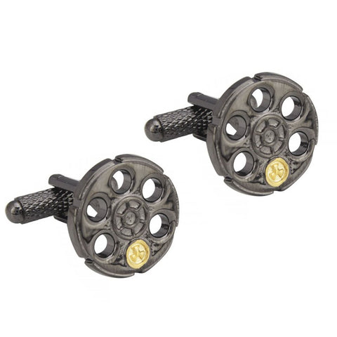 Russian Roulette Cufflinks