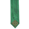 Emerald Green Silk Lattice Tie