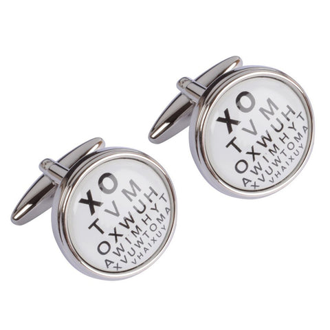 Eye Test Cufflinks