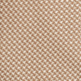 Bronze & Cream Dogtooth Silk Tie
