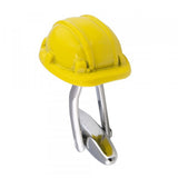 Yellow Hard Hat Cufflinks
