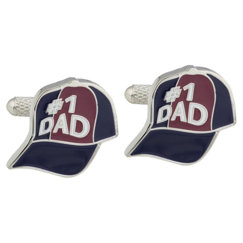 Dad Baseball Cap Cufflinks