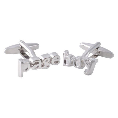 Silver Page Boy Cufflinks