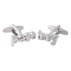 Silver Page Boy Cufflinks