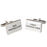 Sex Instructor Cufflinks