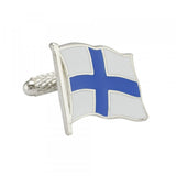 Finnish Flag Cufflinks