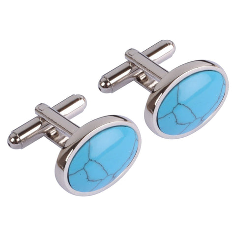 Turquoise Stone Cufflinks