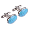Turquoise Stone Cufflinks
