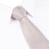 Pastel Rose Textured Woven Silk Tie