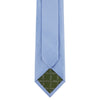 Blue Herringbone Silk Tie