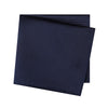 Navy Twill Silk Handkerchief