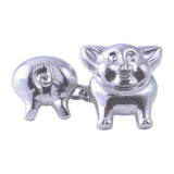 Pig chain cufflinks