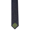 Navy Textured Fleck Slim Tie