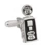 Route 66 Petrol Pump Cufflinks