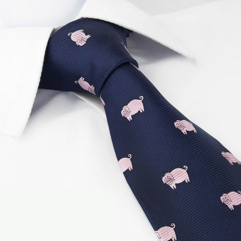 Pig Silk Tie