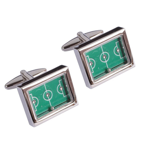 Football Pitch Cufflinks