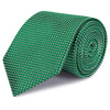 Emerald Green Silk Lattice Tie