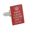 Keep Calm You're Only 50 ish Cufflinks