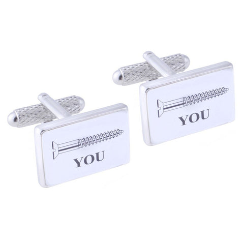 Screw You Cufflinks