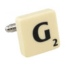 Letter G Scrabble Cufflink
