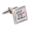 Best Dad In The World Cufflinks
