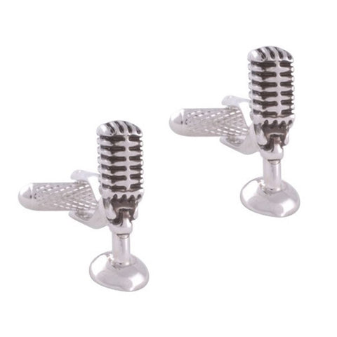 Microphone Cufflinks