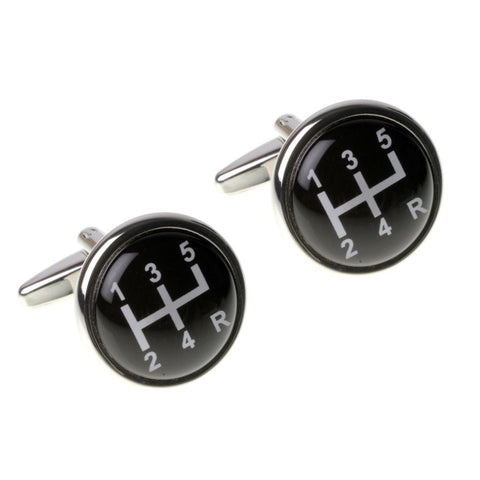 Gear Stick Cufflinks