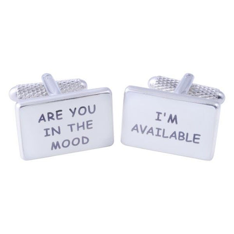 Are you in the mood cufflinks