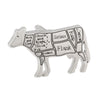 Butchers Cuts of Beef Cow Cufflinks