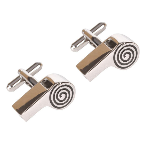 Real Working Whistle Cufflinks