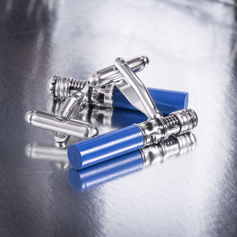 Blue Lightsaber Star Wars Cufflink