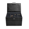 Black Mini Watch & Cufflink Stackers Box