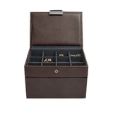 Brown Mini Watch & Cufflink Stackers Box