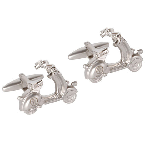 Chrome Scooter Cufflinks