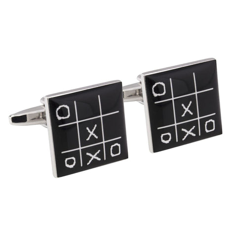 Noughts & Crosses Cufflinks