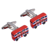 Union Jack London Bus Cufflinks