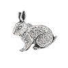 Pewter Rabbit Cufflinks