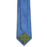 Electric Blue Micro Dot Woven Silk Tie