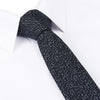 Navy Textured Fleck Slim Tie