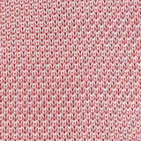 Pastel Pink Knitted Square Cut Silk Tie