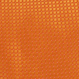 Orange Micro Square Woven Silk Tie