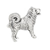 Husky Dog Pewter Cufflinks