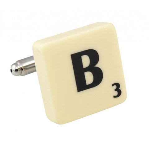 Letter B Scrabble Cufflink