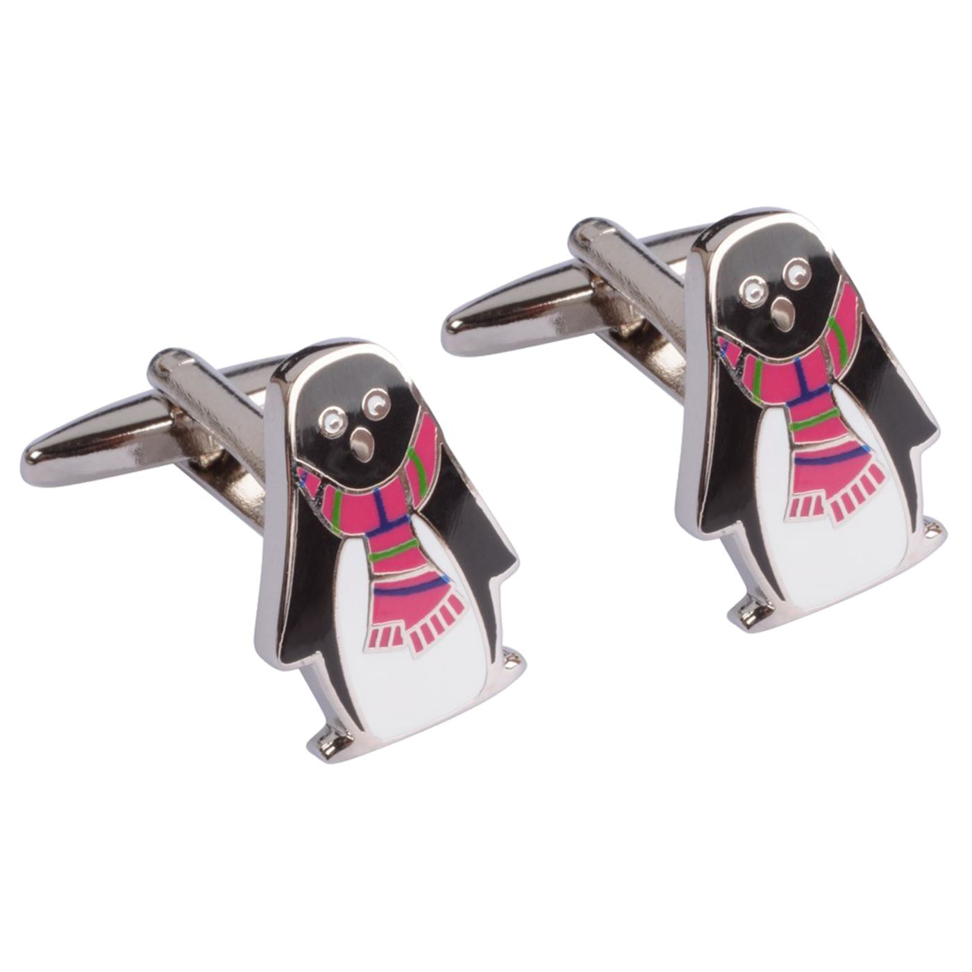 Silver best sale penguin cufflinks