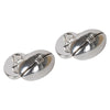 Silver Plated Rugby Chain Cufflinks