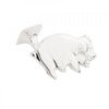 Sterling Silver Pig Cufflinks