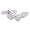 Silver Heart Wing Cufflinks