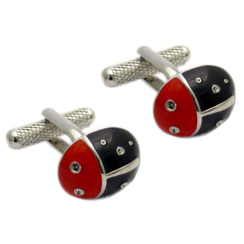 Black Ladybird Cufflinks